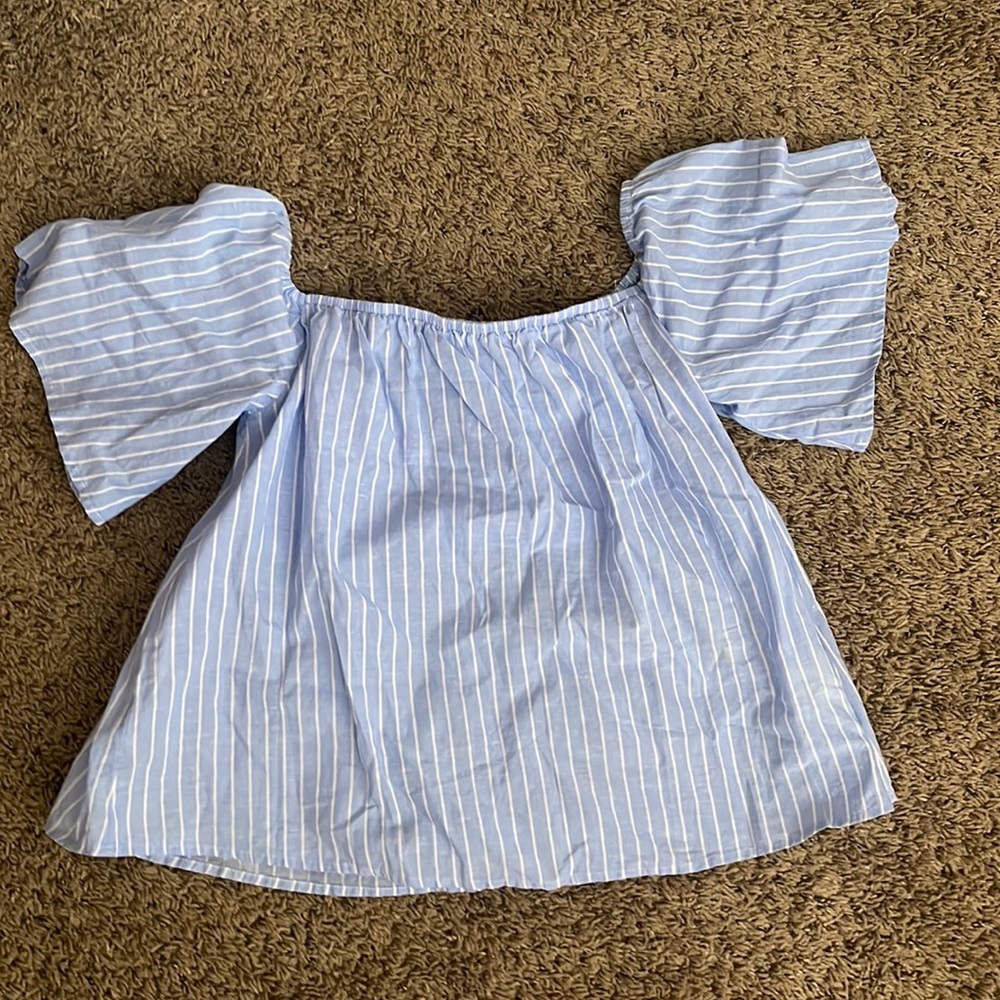 Express Blue Top Small - Picture 2 of 3